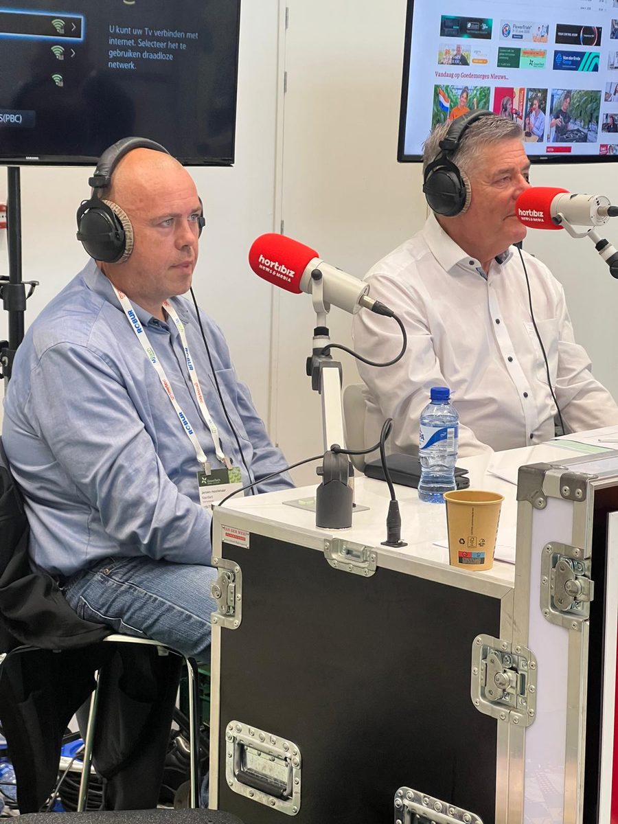 Jeroen Moolenaar van Mainfact in de GreenTech-podcast van Hortibiz